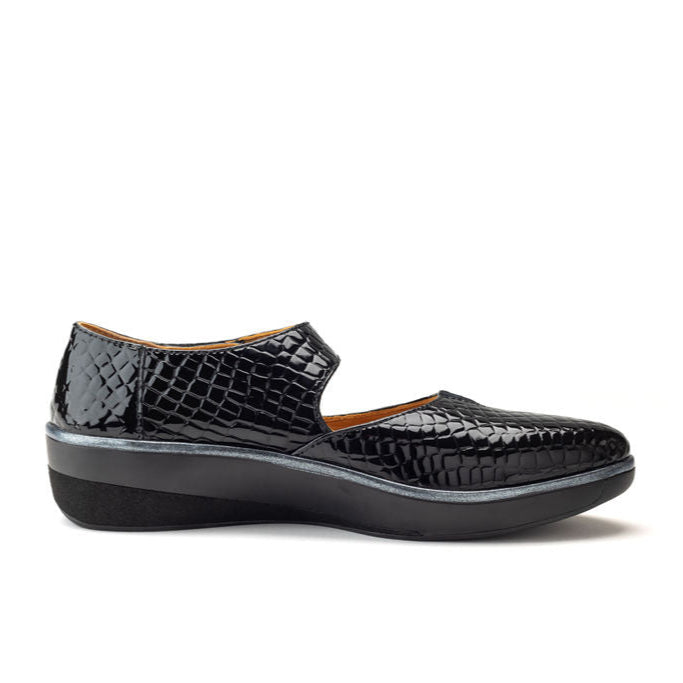 Marie Flat BLACK PATENT